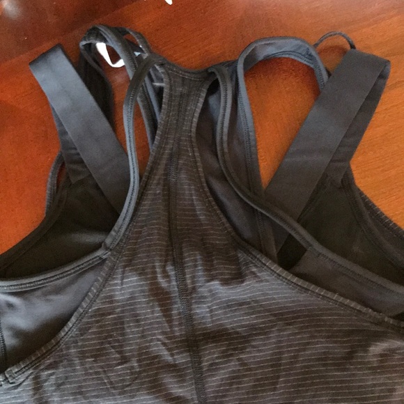 NWT Lululemon Black Tough It Out Tank - Picture 2 of 6